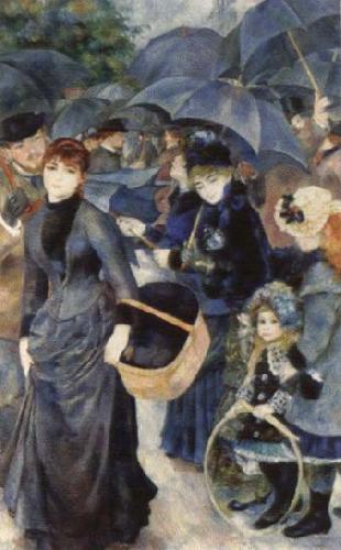 Pierre-Auguste Renoir the  umbrellas oil painting image